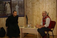 Beszélgetés Cseh Péter katolikus pappal - Pápák Izraelben kiállítás megnyitó 2015.03.24