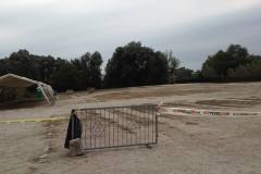 Ételosztás a menekülteknek Barcson 2015.09.24