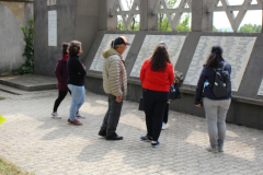 Szenes Hanna rokonai látogatása 2023.05.03.